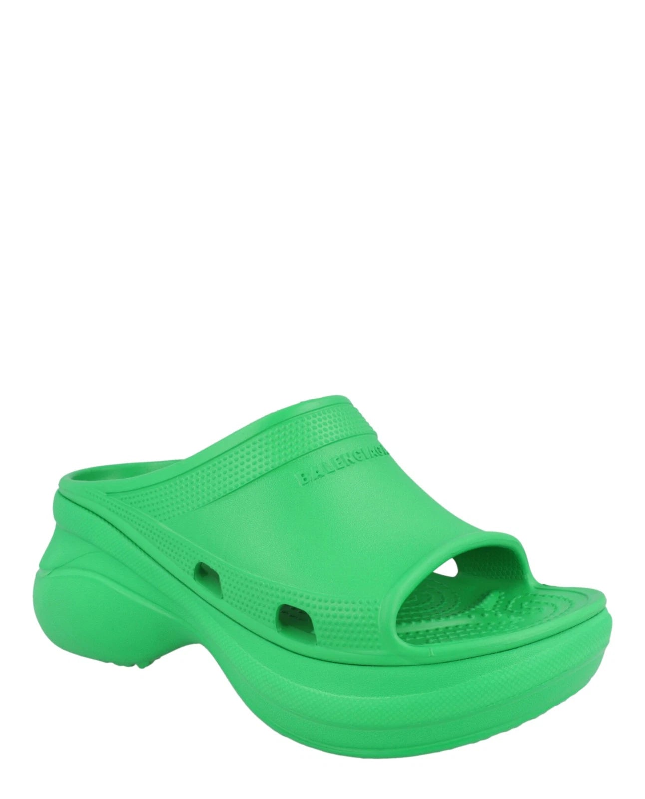 Balenciaga Womens Crocs x Pool Slide Sandals