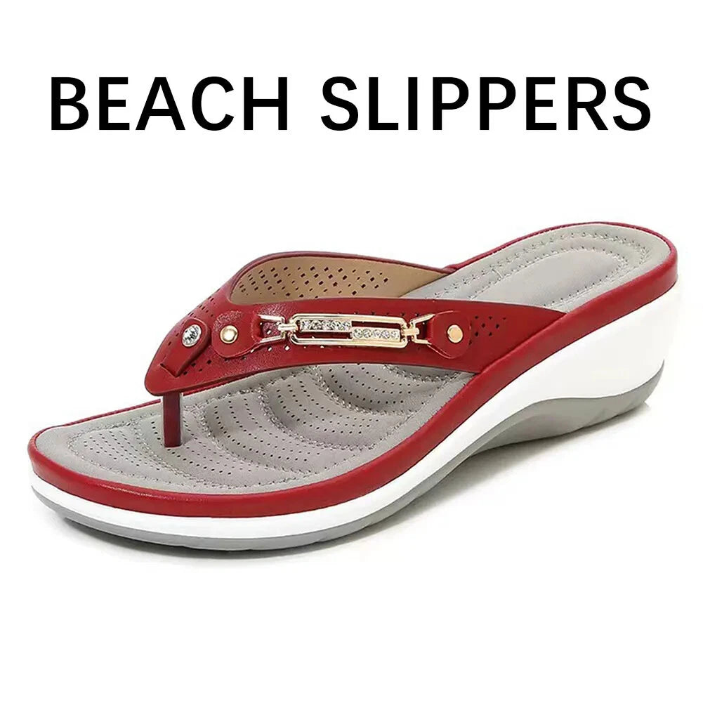 2025 New Fashion Slides Non-Slip Shoes Beach Sandals Leisure Flip Flops Open Toe