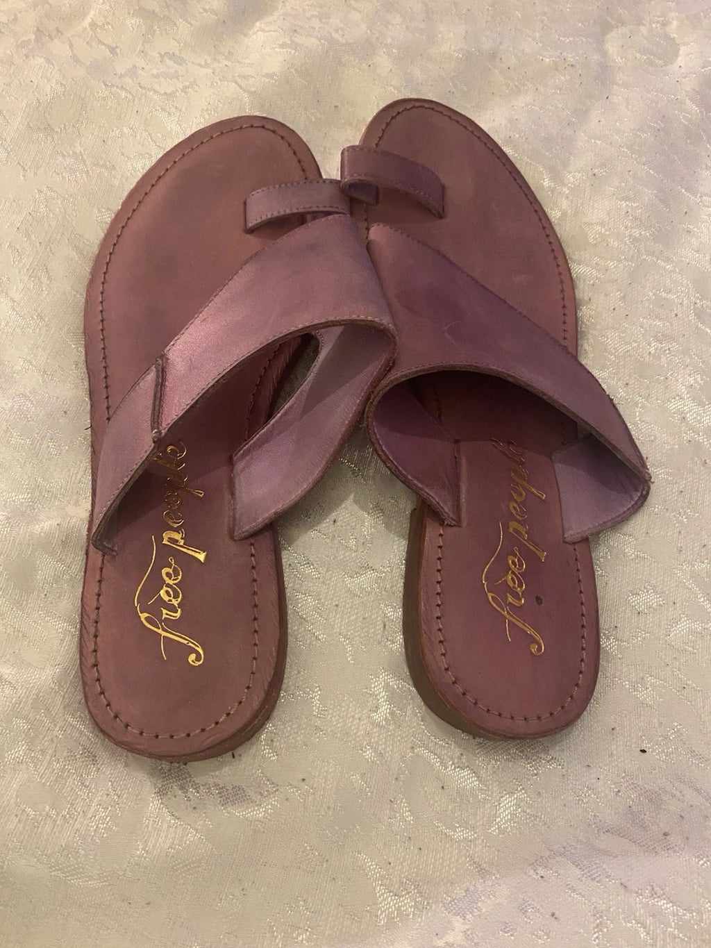 Free People purple sandals H, style slide