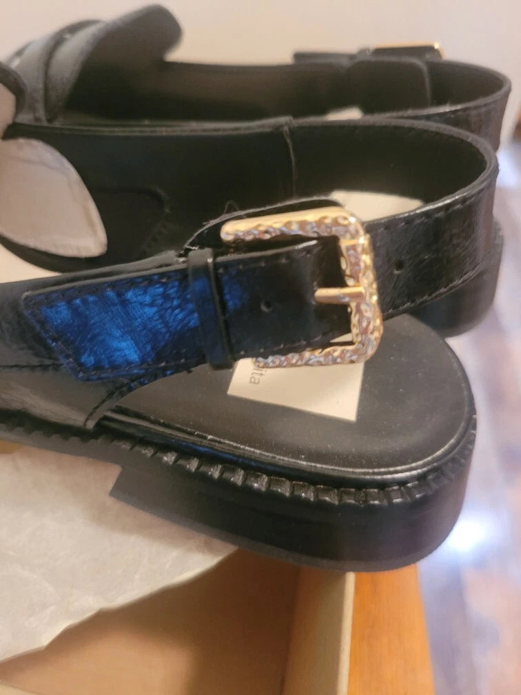 Dolce Vita Women's Size 9.5 Style: Hardi - Midnight Crinkle Patent - New in Box