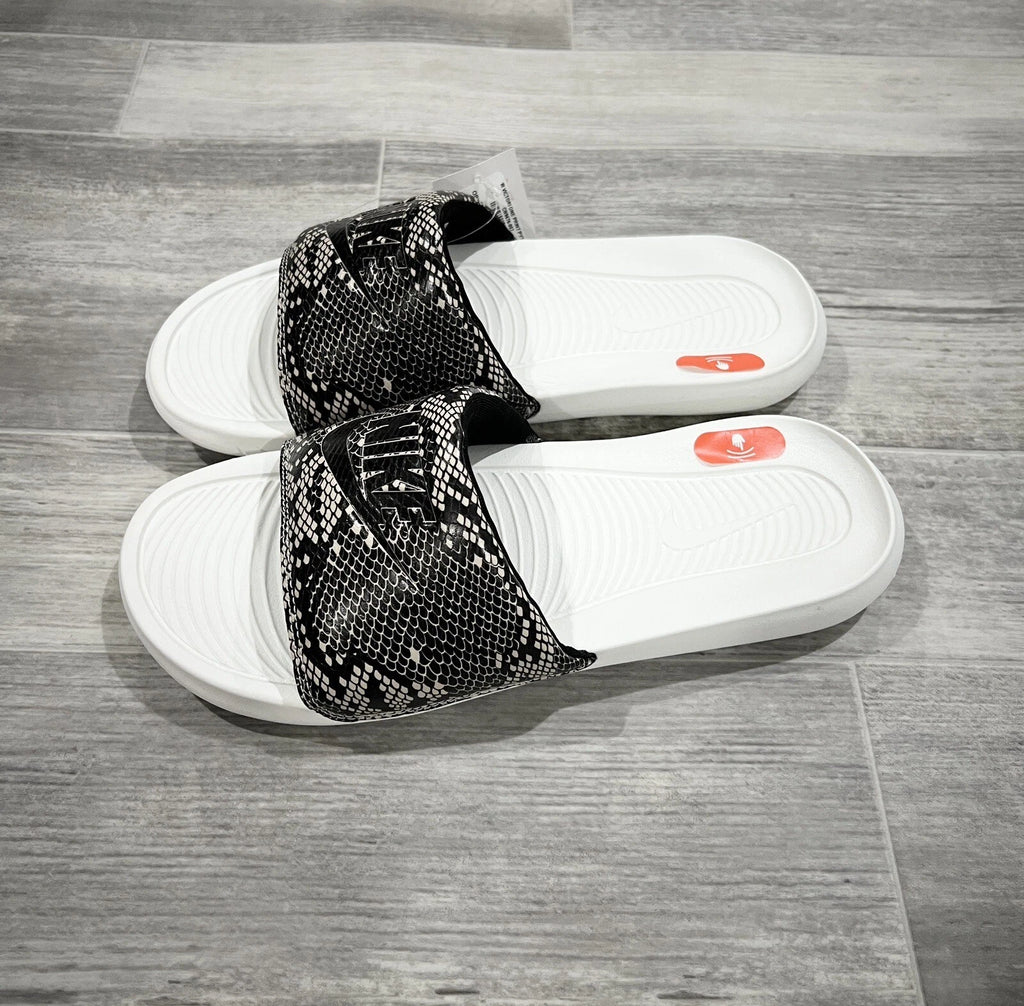 Women's Nike Victori One Slide Style: Desert Sand/Black/White Womens Size 11