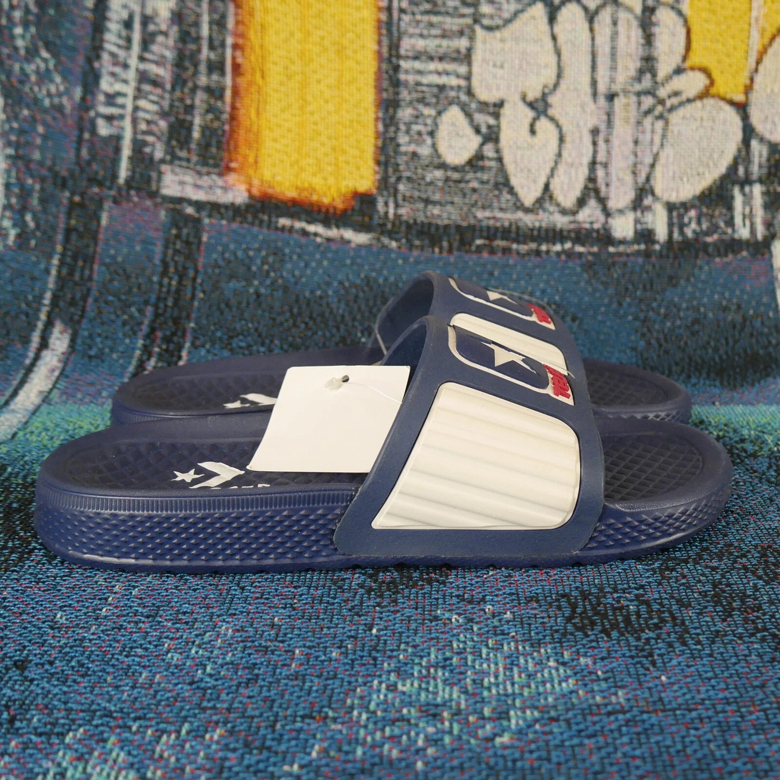 Converse x Telfar Rubber Slides Navy Blue Fashion Bag