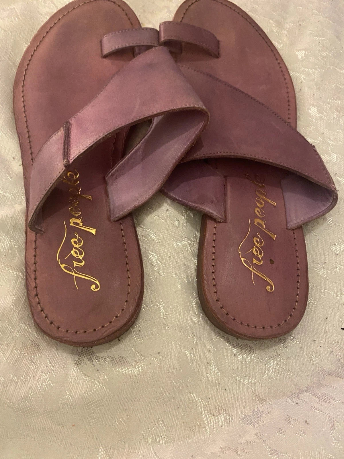 Free People purple sandals H, style slide