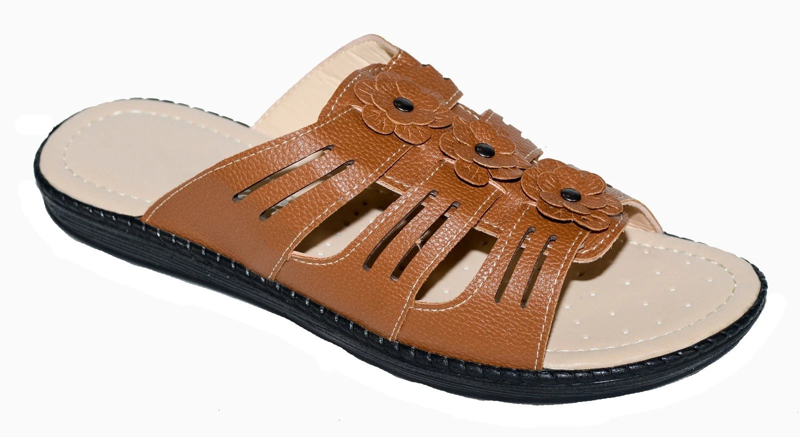 New Women Sandals Shoes Gladiator Slip On Fashion Slide Shoes Size 5 - 10