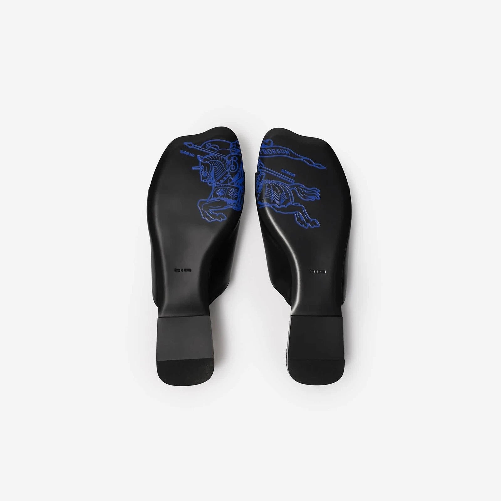 Burberry Leather Duck Slides