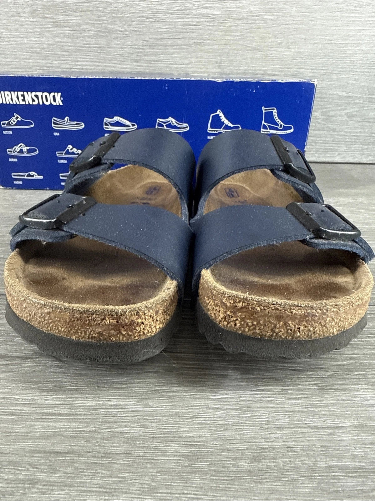 Birkenstock Arizona Soft Footbed Sandals Women’s EU 36 US 5 5.5 Blue