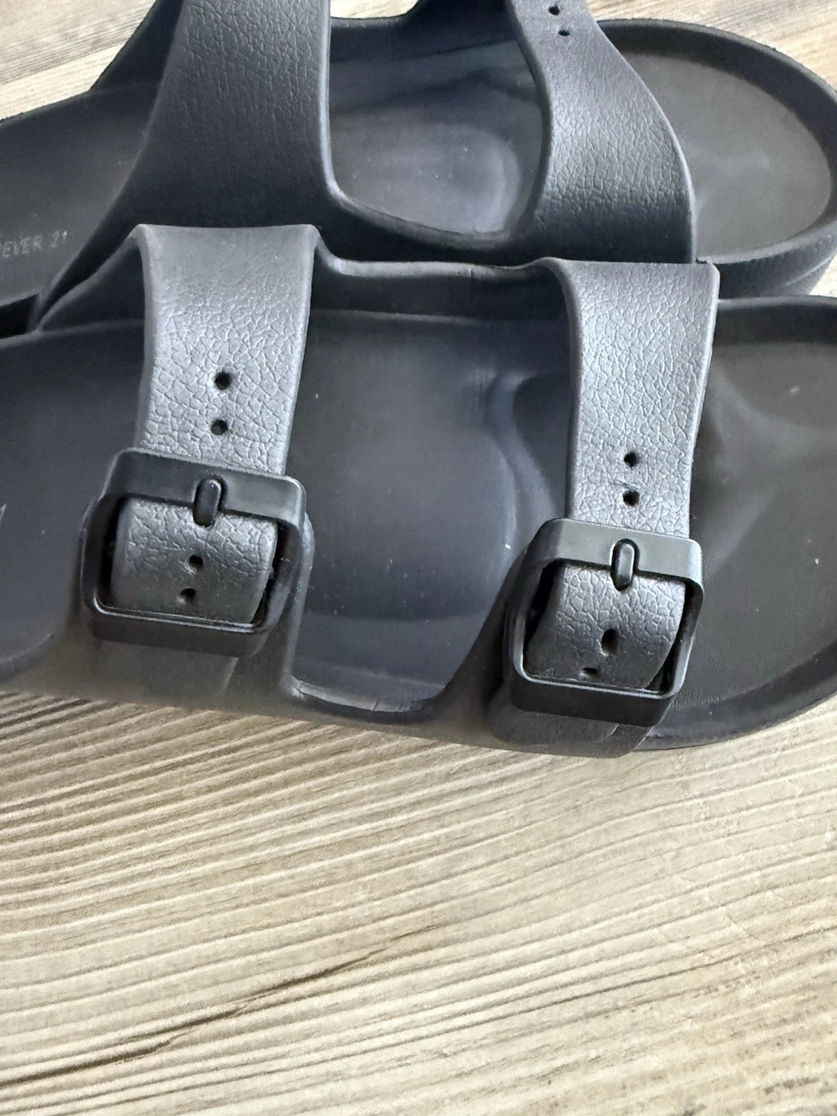 Forever 21  Strap Slides Birkenstocks Style