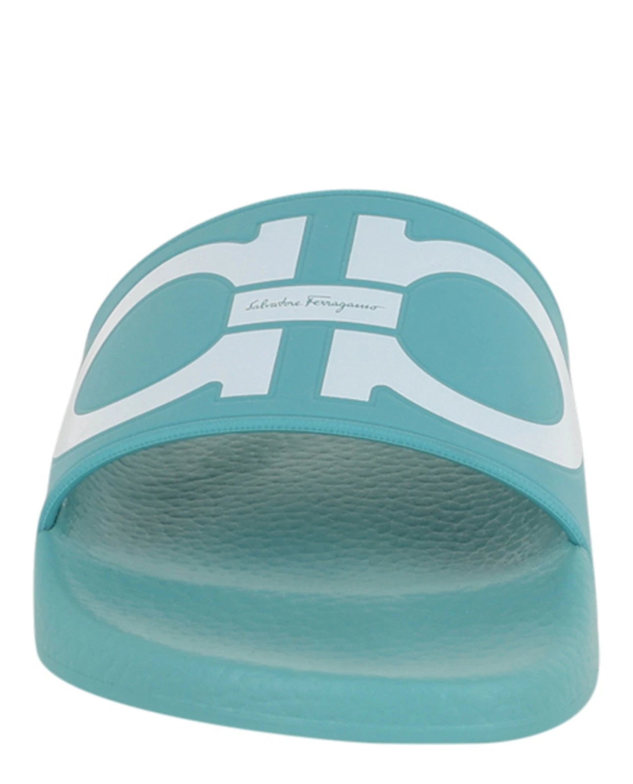 Ferragamo Womens Groovy Dual Gancini Slides