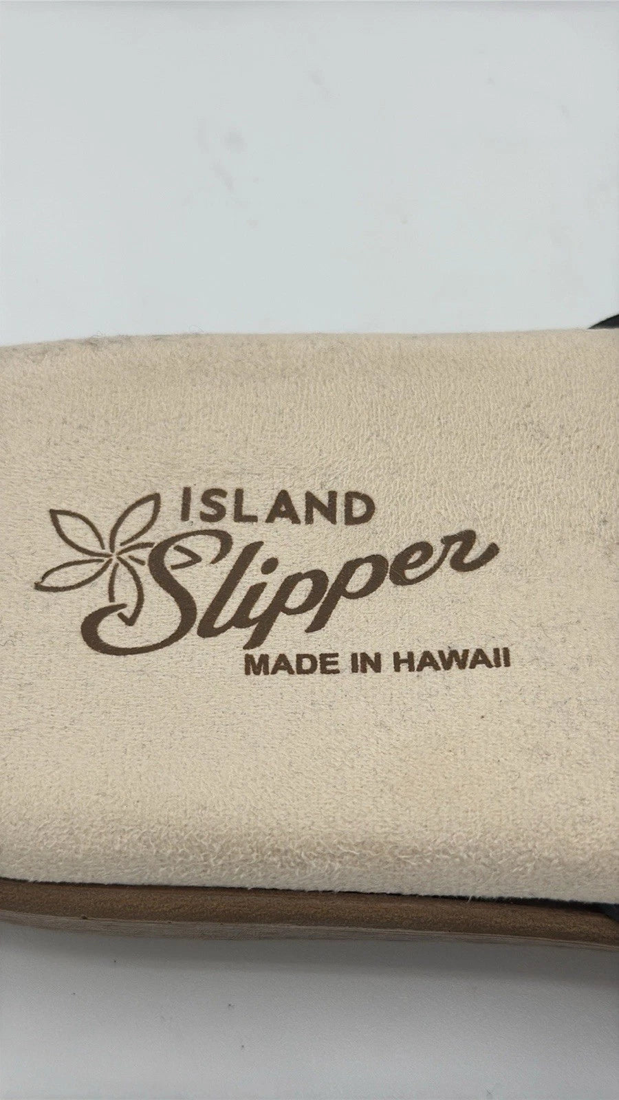 Island Slipper womens sandals black size 11 Hawaii.