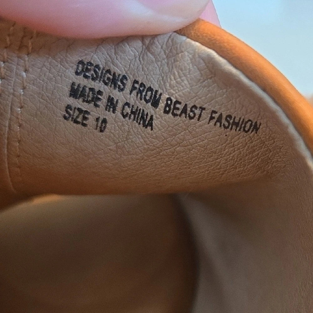 Beast Fashion Espadrille Platform Wedge Sandals Slides Mules Shoes