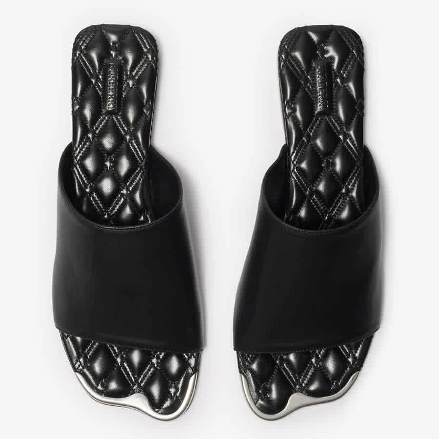 Burberry Leather Duck Slides