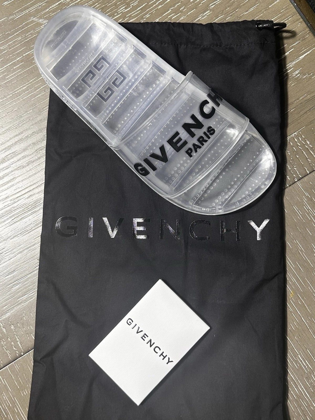 Givenchy Womens Logo Pool Slides