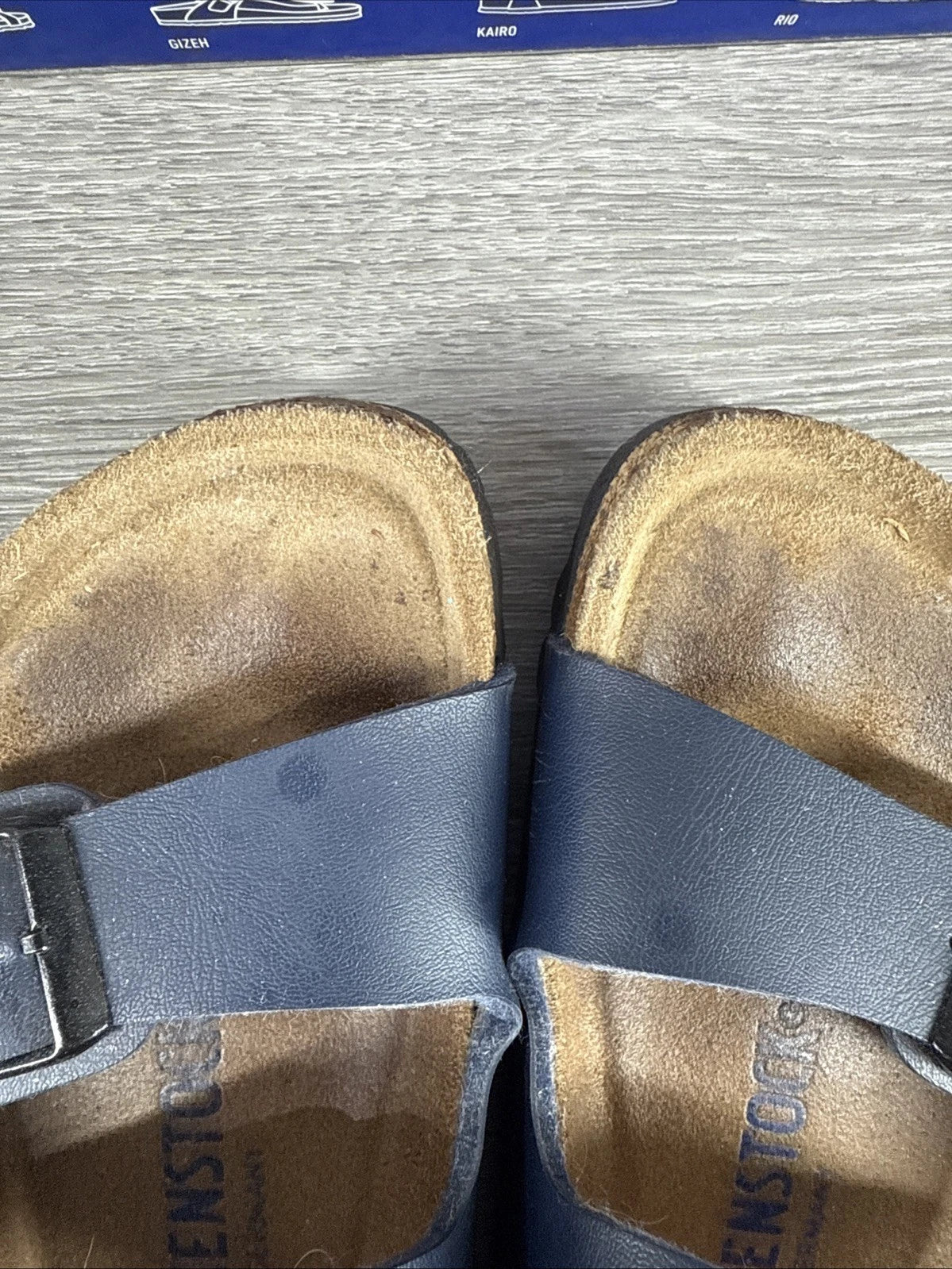 Birkenstock Arizona Soft Footbed Sandals Women’s EU 36 US 5 5.5 Blue