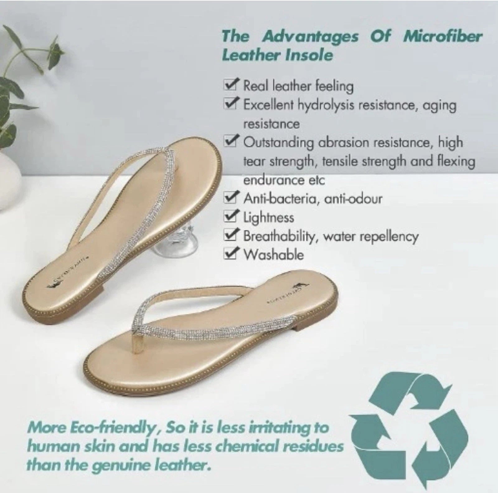 caloleyng Womens Microfiber Leather Dress Flat Sandals Summer Fashion Slide Gold