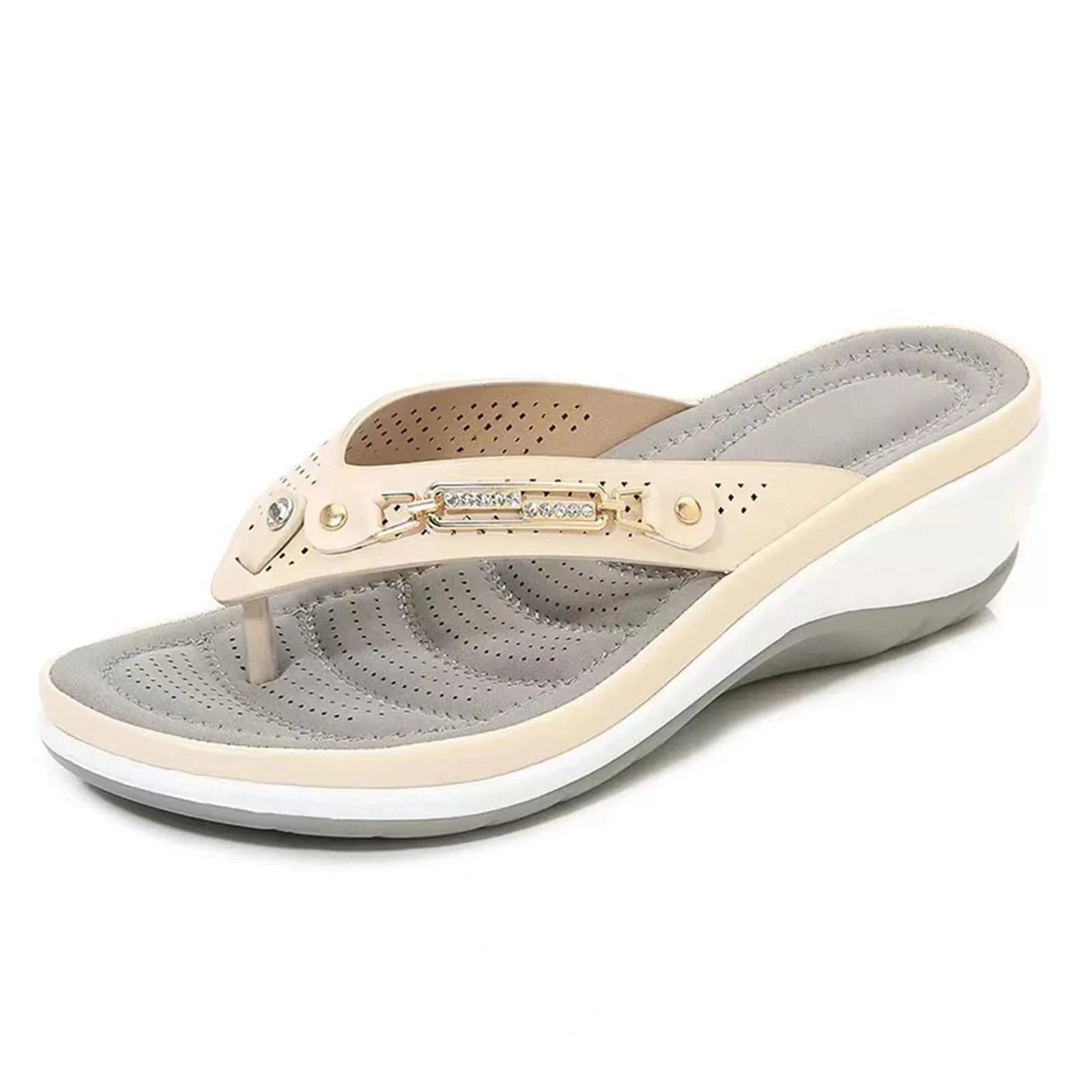 2025 New Fashion Slides Non-Slip Shoes Beach Sandals Leisure Flip Flops Open Toe