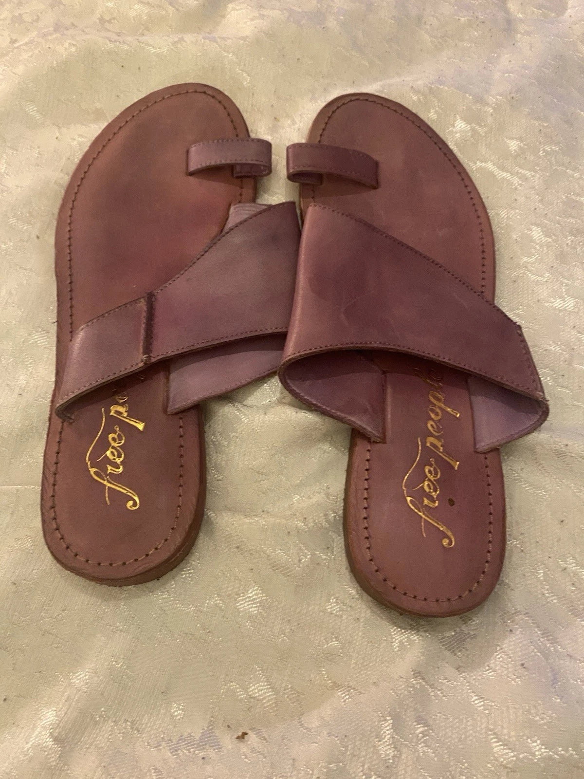 Free People purple sandals H, style slide