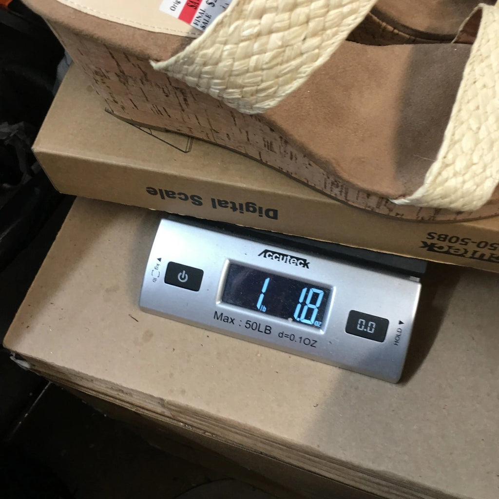 Style & Co. Sandals Womens 11 M Daliaa Wedge Slides Beige Faux Leather Cork NEW
