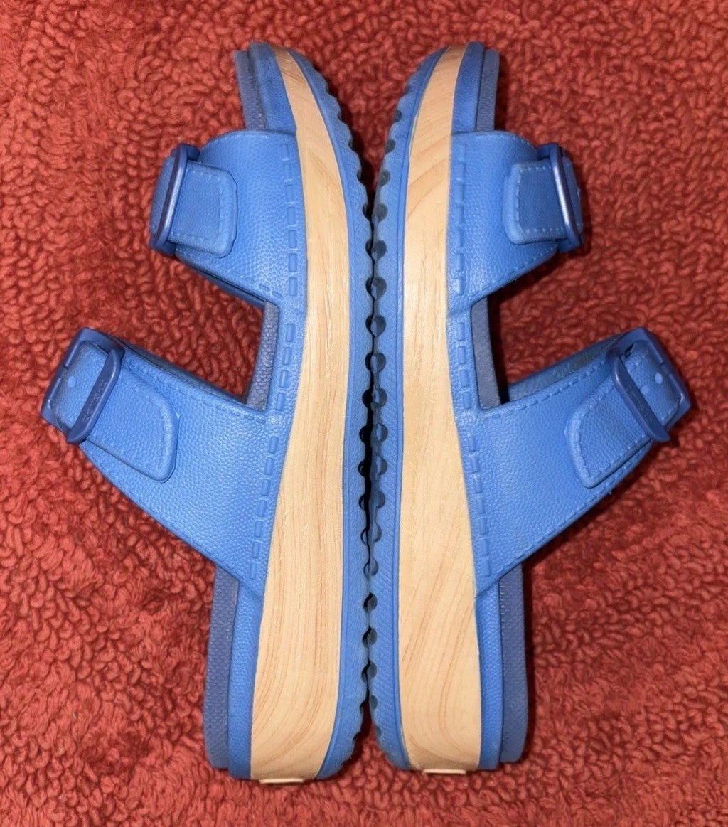 Dansko Women's Kandi Blue Sandal Slide Mule Size 7.5 - 8 M, Comfort & Style