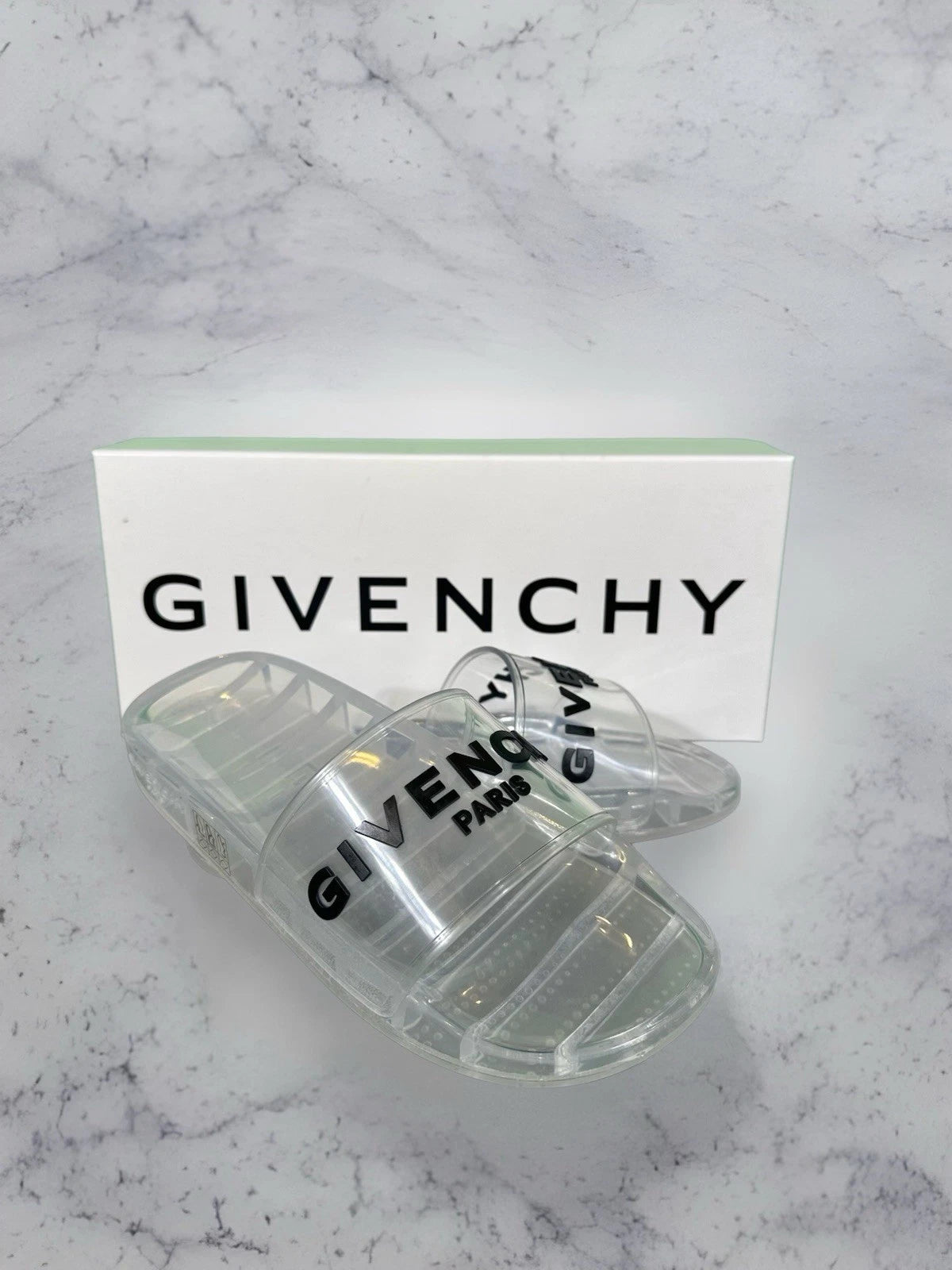Givenchy Womens Logo Pool Slides