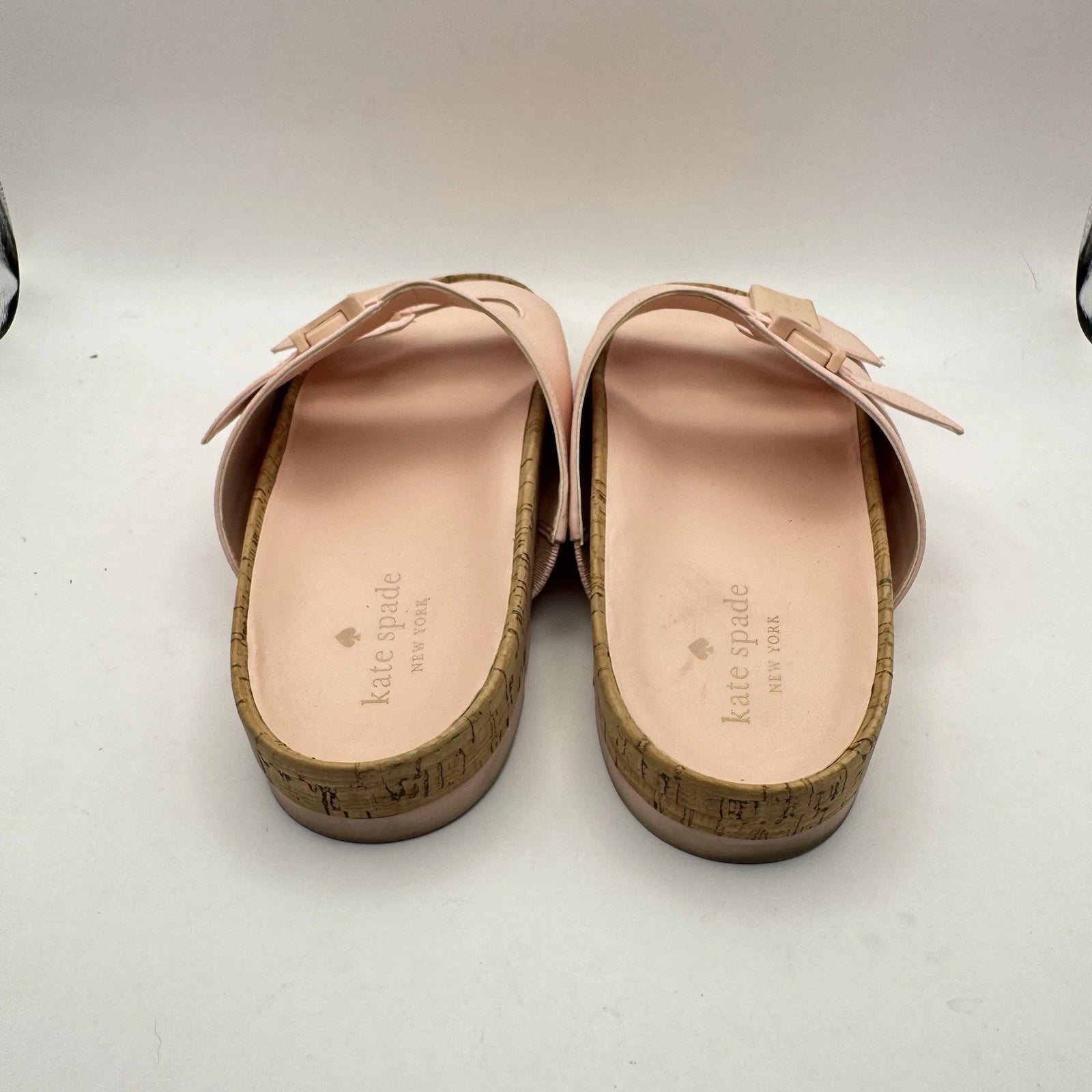 Kate Spade Becca Sandals Size 10 B Pink Women's Style KC411 DOUBLE STRAP