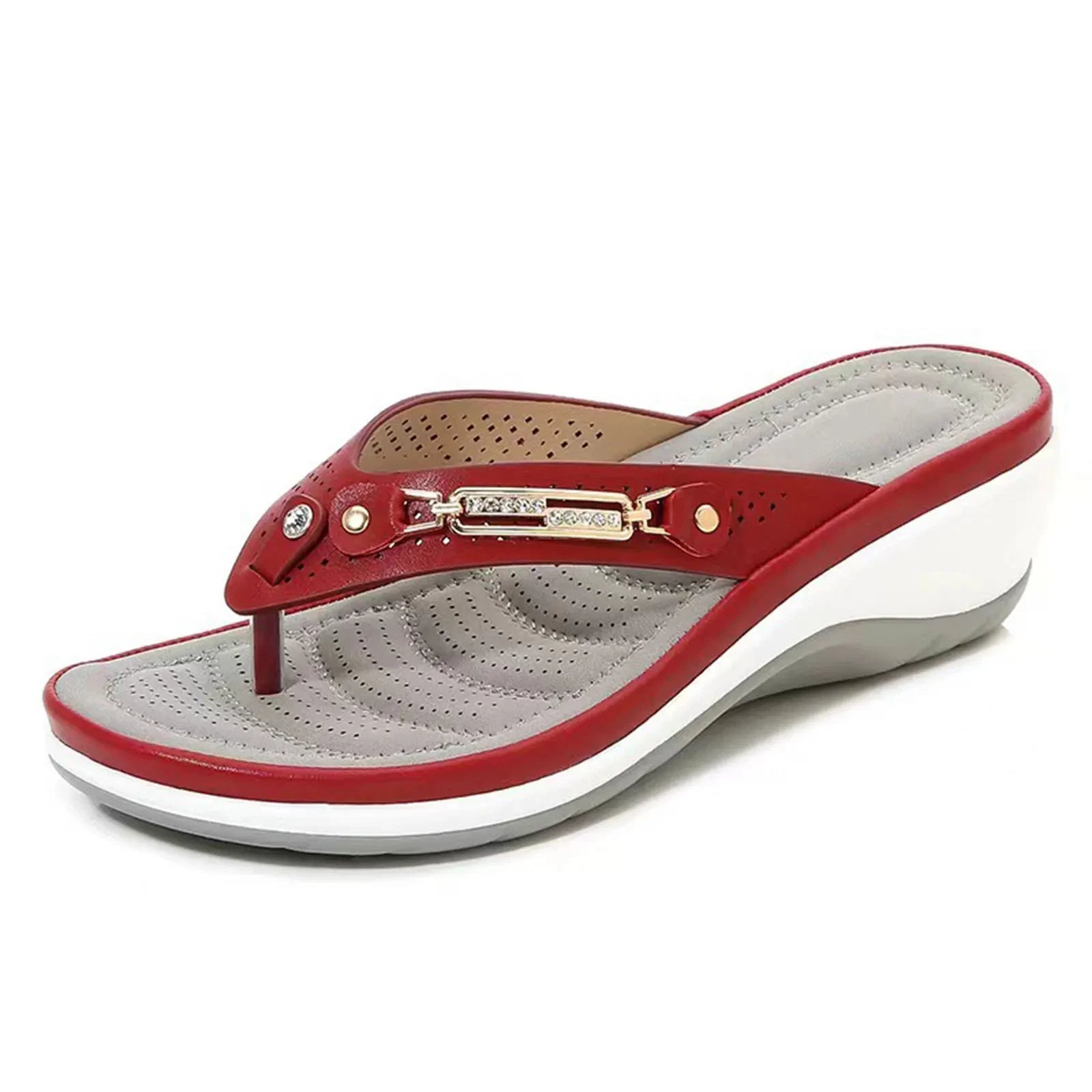 2025 New Fashion Slides Non-Slip Shoes Beach Sandals Leisure Flip Flops Open Toe