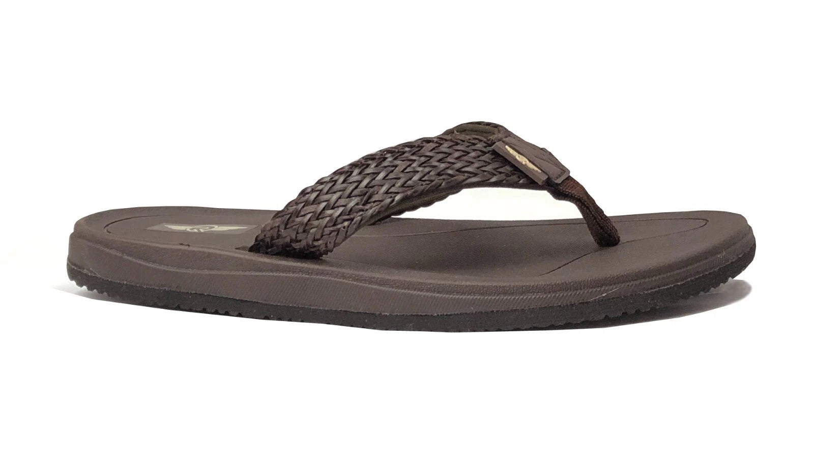 New Womens Double-Strap Braided Beach Sandal UltraSoft Glitter Fashion Flip Flop