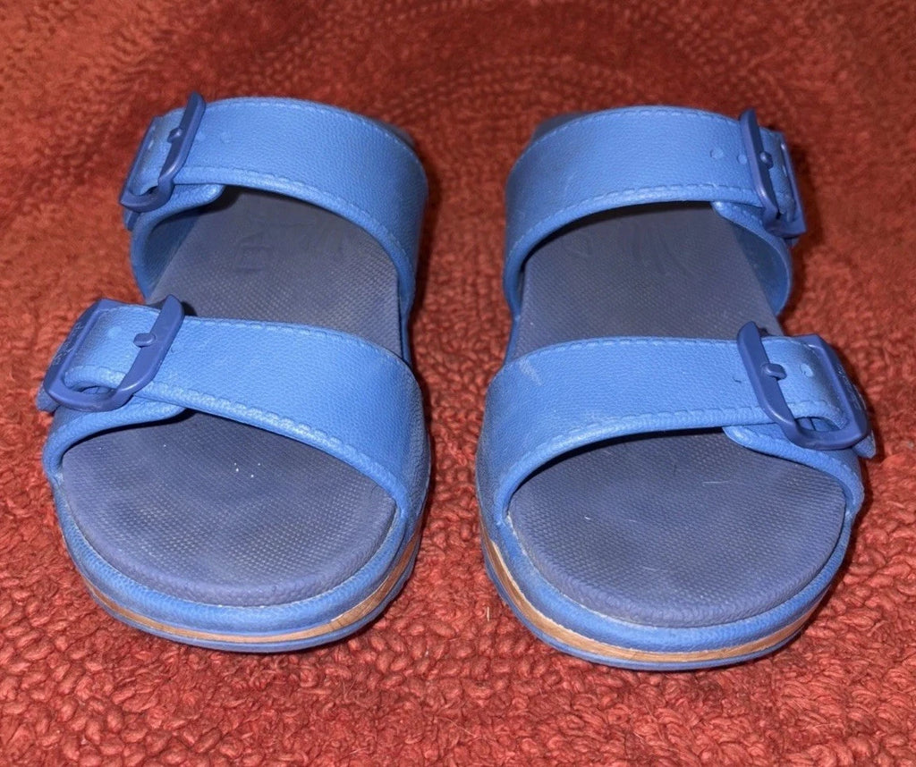 Dansko Women's Kandi Blue Sandal Slide Mule Size 7.5 - 8 M, Comfort & Style