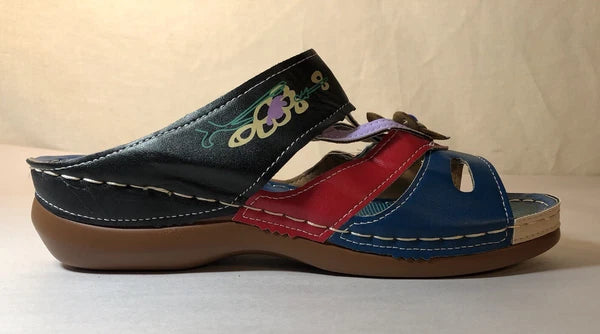 Bohemian style fashion non-slip wedge sandals Size 9 New