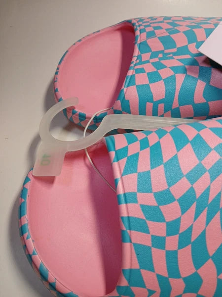 EVA Style Sandals Pink/Blue Size 10 Wild Fable Slip-on Open-toe NWT Confortable