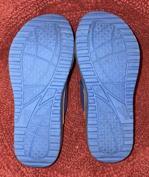 Dansko Women's Kandi Blue Sandal Slide Mule Size 7.5 - 8 M, Comfort & Style
