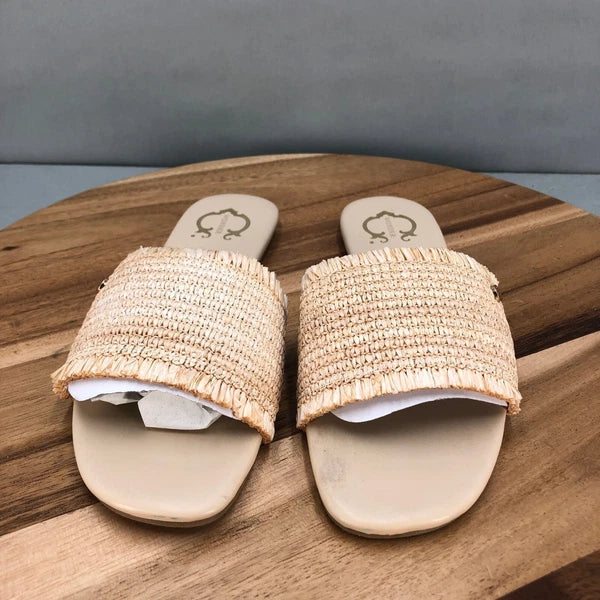 Wonder Natural Slides Womens 7 Sandals Catcher Style Slip On