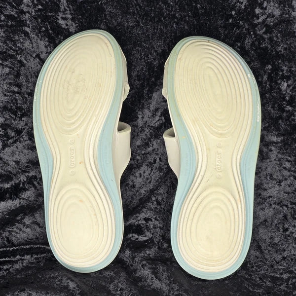 Crocs 10 Can't Find Exact Style -Wider Strap -Slip On Sandal Beach Ocean Coastal