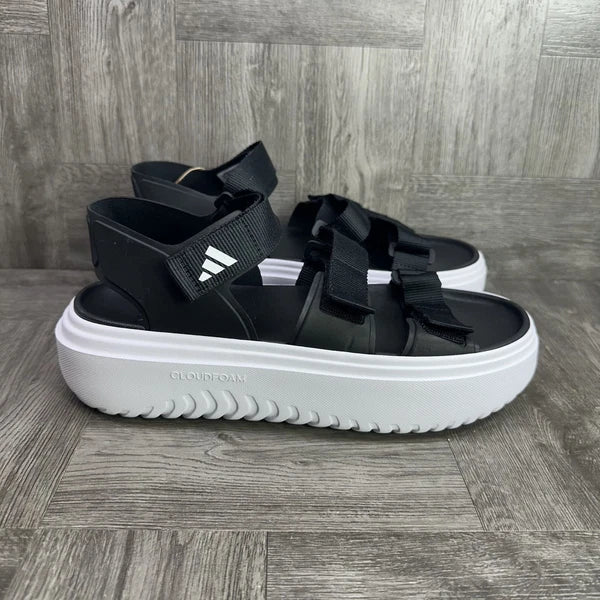 Adidas Women's size 10 Slyn Black Platform Sandals