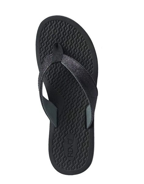 New Womens Double-Strap Braided Beach Sandal UltraSoft Glitter Fashion Flip Flop