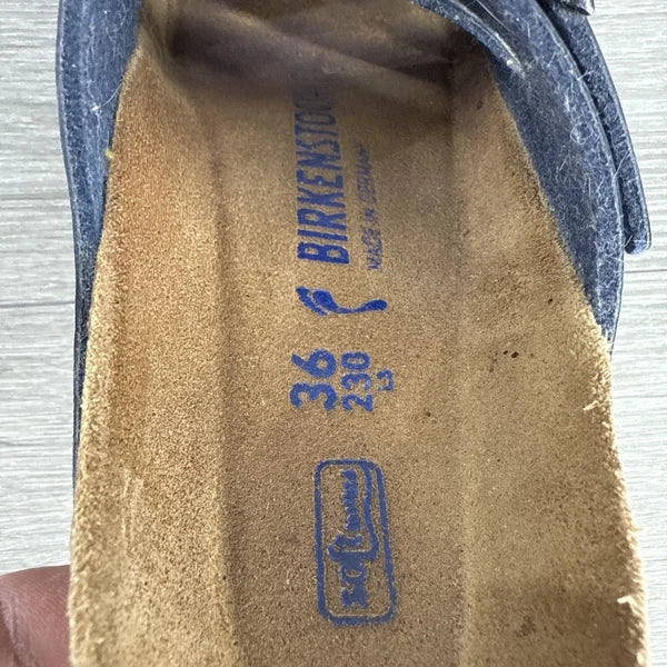 Birkenstock Arizona Soft Footbed Sandals Women’s EU 36 US 5 5.5 Blue