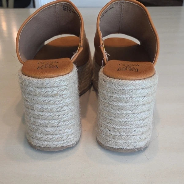Beast Fashion Espadrille Platform Wedge Sandals Slides Mules Shoes