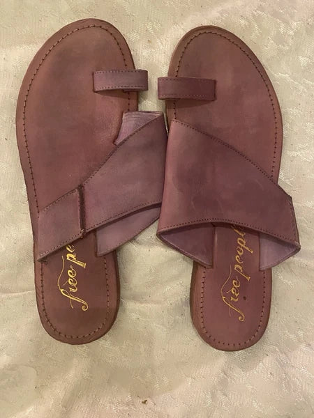 Free People purple sandals H, style slide