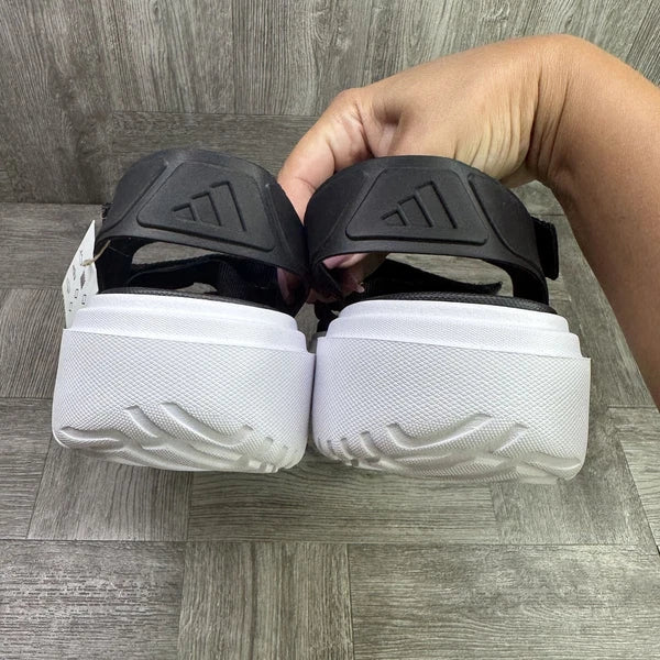 Adidas Women's size 10 Slyn Black Platform Sandals