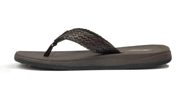 New Womens Double-Strap Braided Beach Sandal UltraSoft Glitter Fashion Flip Flop