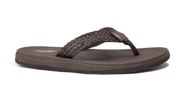New Womens Double-Strap Braided Beach Sandal UltraSoft Glitter Fashion Flip Flop