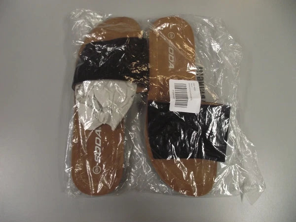 Women's Black Sandals- Slides BY Soda ~Size 9~NWNB!