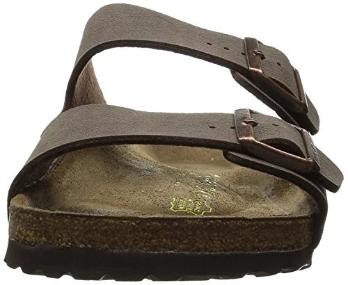 Birkenstock Unisex Arizona Slide Fashion Sandals, Mocha Leather 9 Women/7 Men US