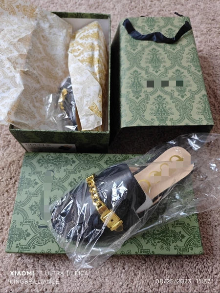 Womens Luxury Style Slides