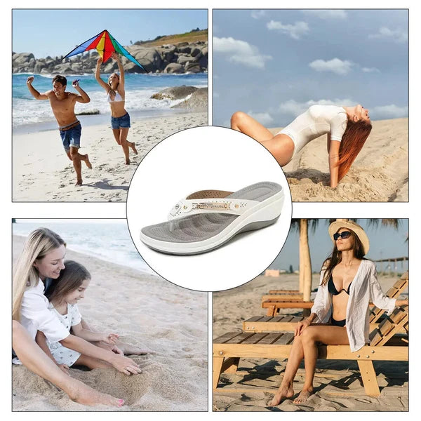 2025 New Fashion Slides Non-Slip Shoes Beach Sandals Leisure Flip Flops Open Toe