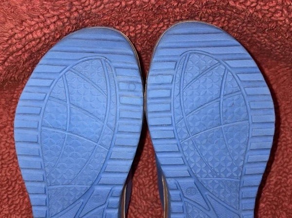 Dansko Women's Kandi Blue Sandal Slide Mule Size 7.5 - 8 M, Comfort & Style